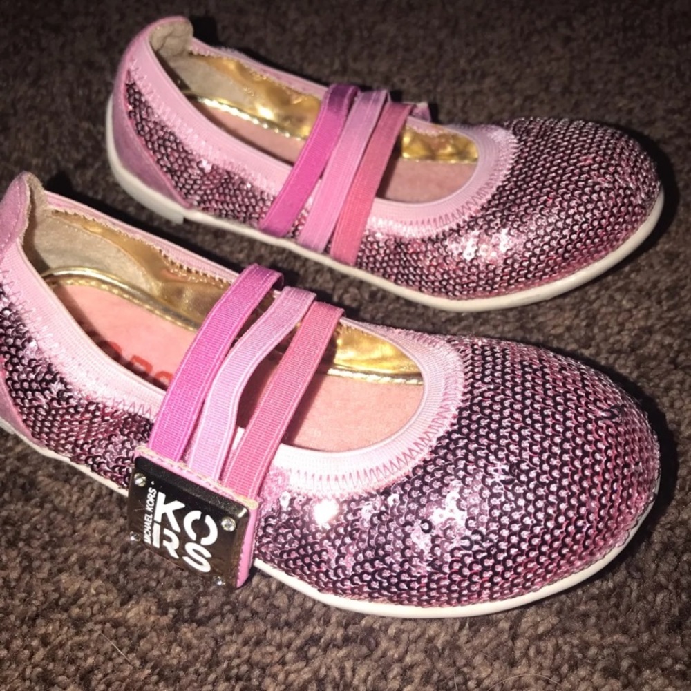 Michael Kors Pink Shoes Girls Size 10